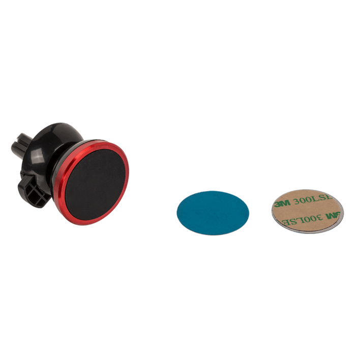 Handige Magnetische Telefoonhouder voor in de Auto - Beschikbaar in 3 Kleuren: Rood, Blauw en Zwart