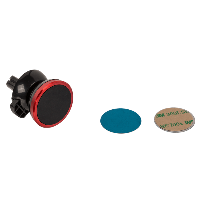 Handy Magnetic Phone Holder for the Car - Available in 3 Colors: Red, Blue and Black 