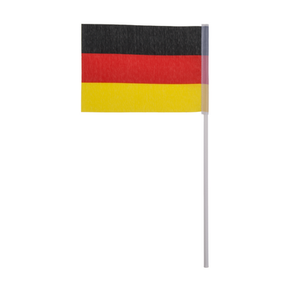 Duitse Mini Flag - Toon je Duitse trots met deze hoogwaardige vlag! 15x10cm