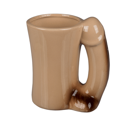 Funny Ceramic Milk Jug With Handle in the Shape of a Penis