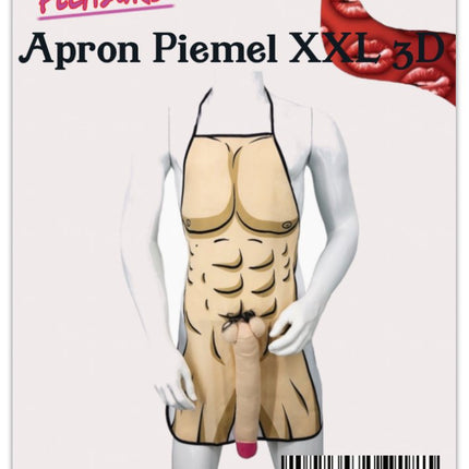 Grappig Keuken Schort met Mega Penis/Piemel - Een Onvergetelijke Kookervaring!