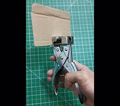 T-shaped Pliers/Hole Punch - Perfect for cutting holes in paper, PVC, plastic, ID cards, cell phone film and more - Dimensions: 6x10x30mm