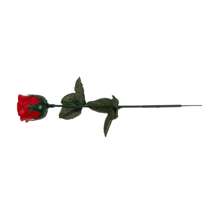 Kinky Pleasure LED Rose - Rode Kunststof Rozet met Kleur veranderende LED