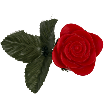Kinky Pleasure LED Rose - Rode Kunststof Rozet met Kleur veranderende LED