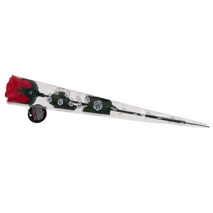 Kinky Pleasure LED Rose - Rode Kunststof Rozet met Kleur veranderende LED