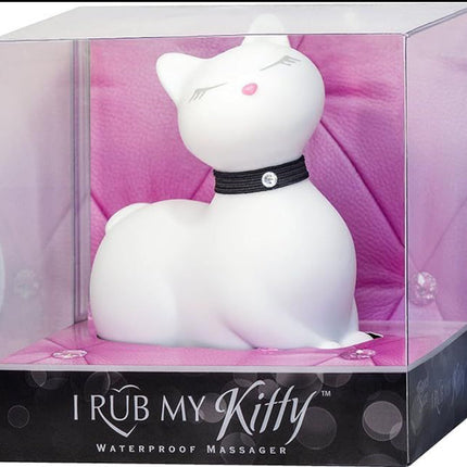 I Rub My Kitty – Witte Waterproof Vibrerende Massager | Discreet Katje