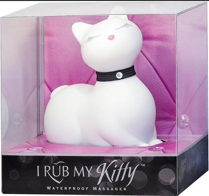 I Rub My Kitty – Witte Waterproof Vibrerende Massager | Discreet Katje