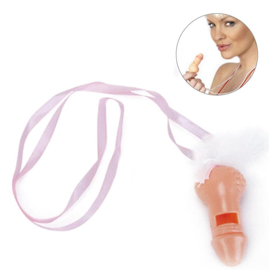 Kinky Pleasure Penis Fluitje met Roze Veren