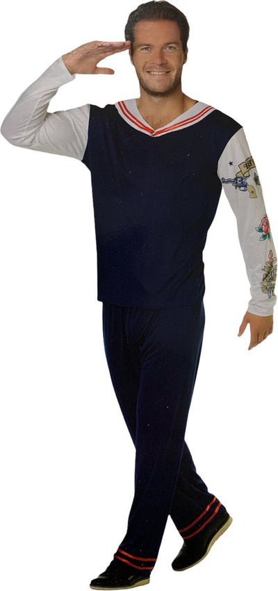 Matroos Kostuum Heren Blauw - Maat M, L en XL