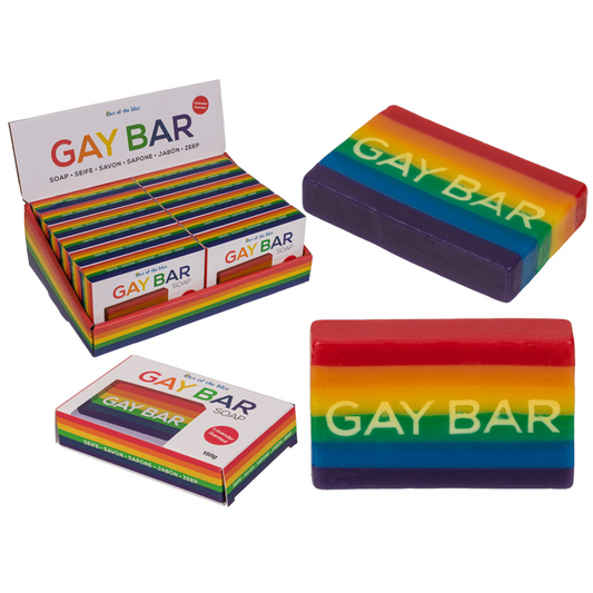 Gay Bar Soap with delicious Lavender Scent in Gift Packaging 150 gr 