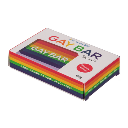 Gay Bar Soap with delicious Lavender Scent in Gift Packaging 150 gr 