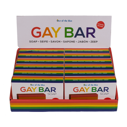 Gay Bar Soap with delicious Lavender Scent in Gift Packaging 150 gr 