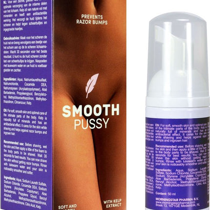 Smooth Pussy – Scheerschuim voor de Intieme Zone – 50ml