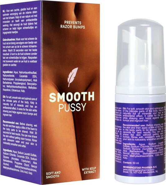 Smooth Pussy – Scheerschuim voor de Intieme Zone – 50ml
