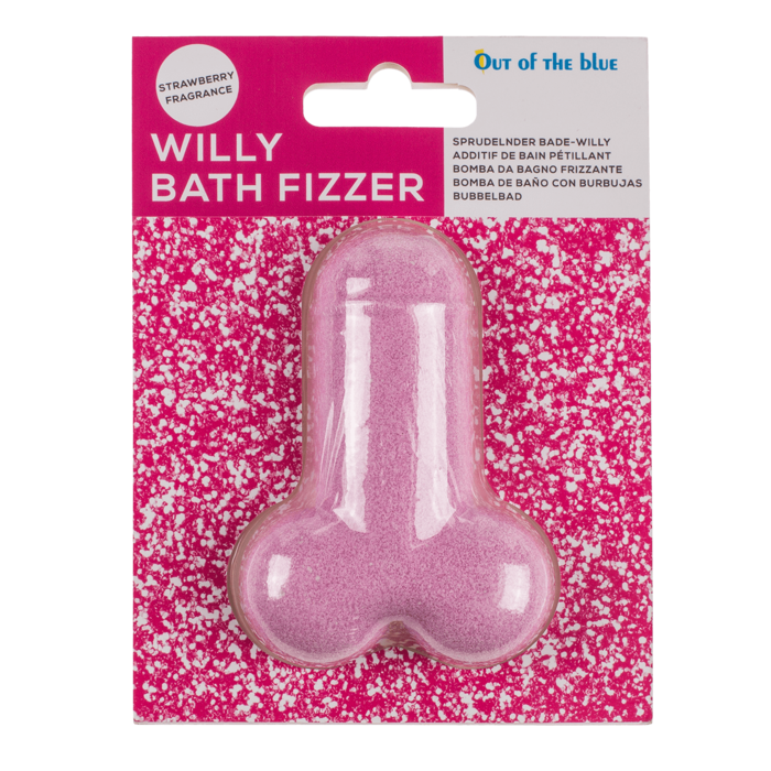 Sparkling Willy for the bath - Strawberry scent