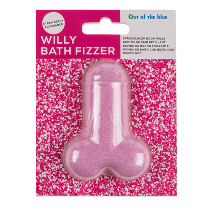 Sparkling Willy for the bath - Strawberry scent