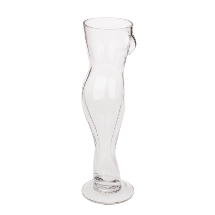 Beer glass in the shape of a Woman's Torso 500ml