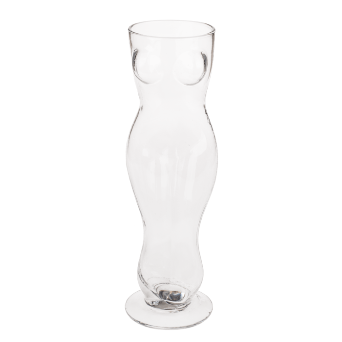 Beer glass in the shape of a Woman's Torso 500ml