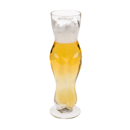 Beer glass in the shape of a Woman's Torso 500ml