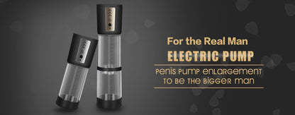 Argus - Automatische Pocket Pomp - Elektrische Penis Pomp - Gemakkelijk in te schalen - Doorzichtig - 110088 - 25 cm x 7 cm