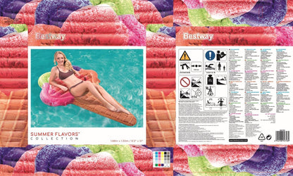 Bestway Ice cream luchtbed 178cm