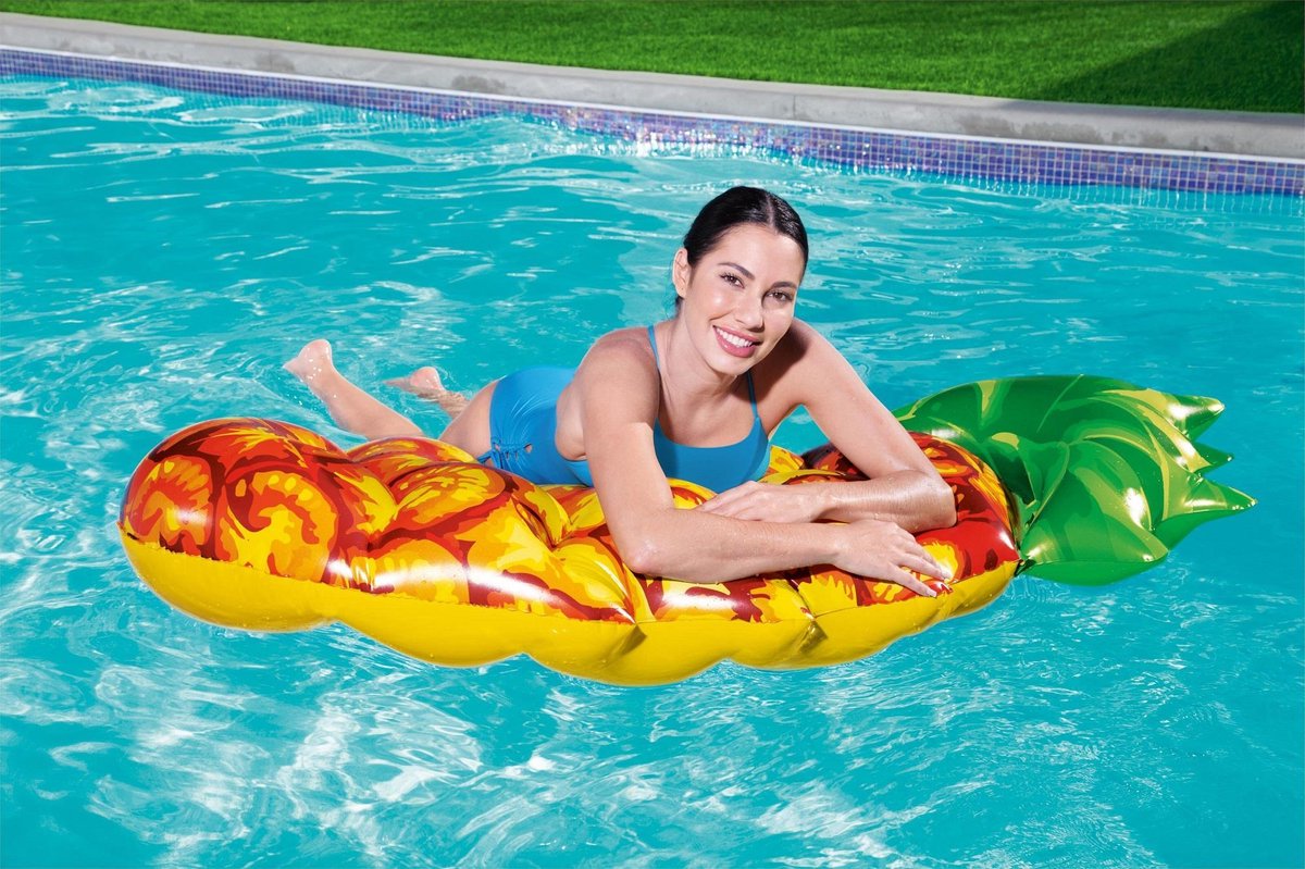 Bestway Opblaasbare Luchtbed Ananas 154cm