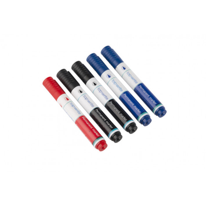 Permanente Markeerstiften 5 Stuks 3 Kleuren
