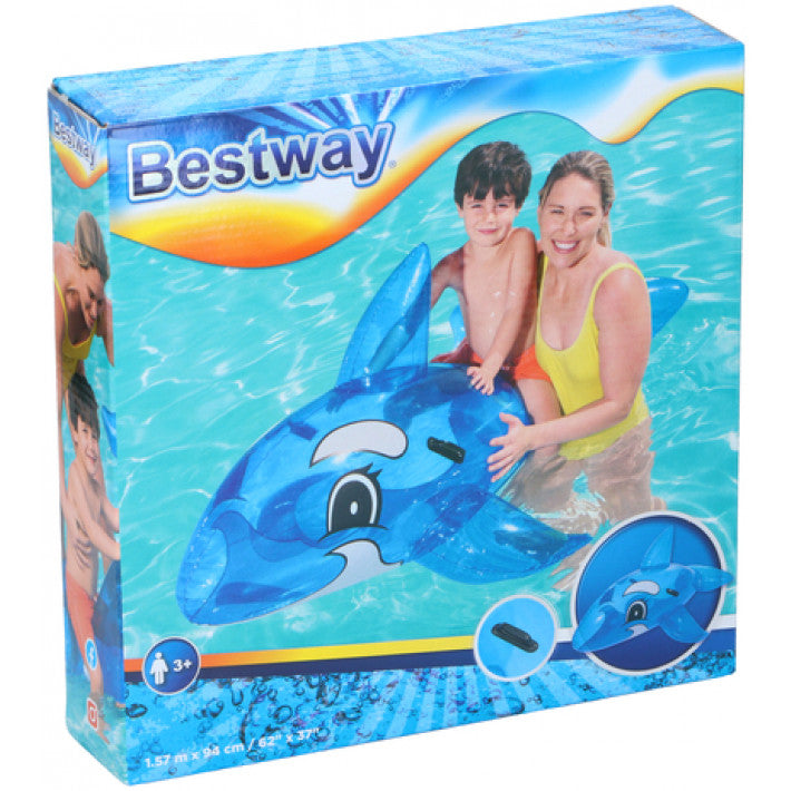 Bestway Opblaasbare Band Ride-on walvis PVC 154cm