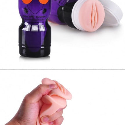 Power Escorts - BR25 - Masturbator Cup - Purple - 16,5 CM - Flesh