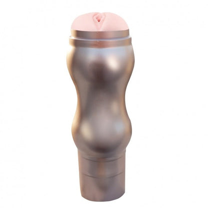 Power Escorts - BR28 - Goldline Vibrating Pussy Masturbator - 12-Speed ​​- 22 CM - Beige Color