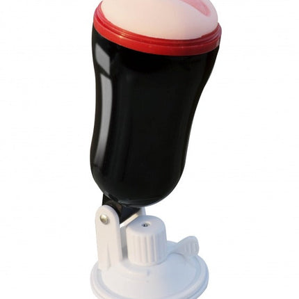 Power Escorts - BR26 - Ox Power - Vibrating Pussy Masturbator - Multi Speed - 22 CM / 8,3 Inch - Black