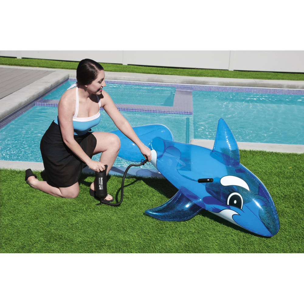 Bestway Opblaasbare Band Ride-on walvis PVC 154cm
