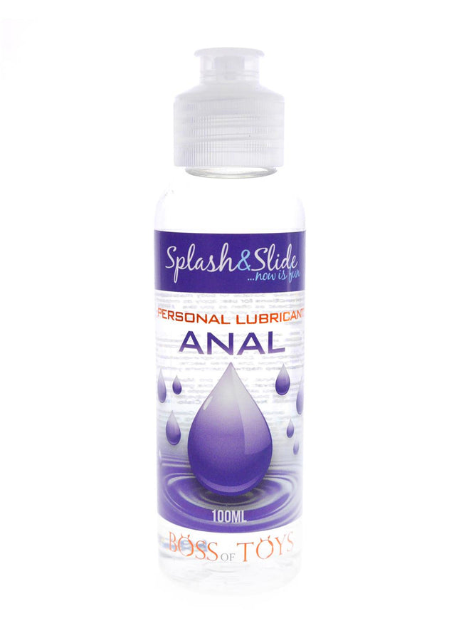 Bossoftoys - 2-00102 - Glijmiddel Anaal - 100 ml - handige fles