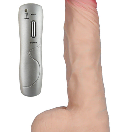 Bossoftoys Okeanos Loveclonex Ultra Realistic Vibrator - Cyber skin feels like real - Better then Silicone - 5-7 cm thick - Suction Cup - Wired Remote - 8 inch / 20 cm - 21-00022