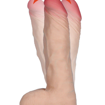 Bossoftoys Okeanos Loveclonex Ultra Realistic Vibrator - Cyber skin feels like real - Better then Silicone - 5-7 cm thick - Suction Cup - Wired Remote - 8 inch / 20 cm - 21-00022