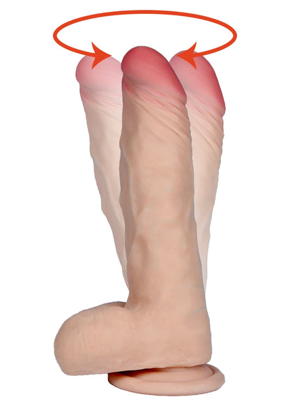 Bossoftoys Okeanos Loveclonex Ultra Realistic Vibrator - Cyber ​​skin feels like real - Better then Silicone - 5-7 cm thick - Suction Cup - Wired Remote - 8 inch / 20 cm - 21-00022 