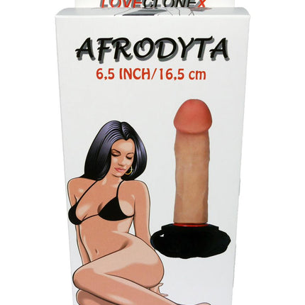 Bossoftoys AFRODYTA Strap On 6,5 inch / 16,5cm - Loveclonex - Ultra Realistic Strap on  - 21-00012 - Cyber skin feels like real - Better then Silicone - 3,5 cm thick - Flesh