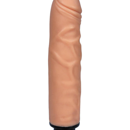 Bossoftoys - 21-00017 - Hermes - Love Clone X - realistische vibrator - super flexibel Cyberskin materiaal - groot formaat 16 cm - 6 inch - huidskleur - 2,5 cm dia - aantrekkelijke kleurdoos