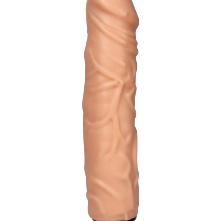 Bossoftoys Eros Love clone X Realistic Vibrator - super flexible Cyberskin material - big size 20 cm  - 8 Inch - flesh colour - Fat boy 4 cm Dia - attractive Colour box - 21-00018