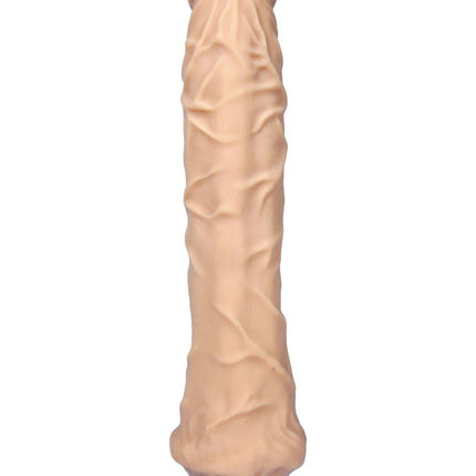 Bossoftoys Amor Love clone X Realistic Vibrator - super flexible Cyberskin material - big size 22,5 cm  - 9 Inch - Dia 4 cm - attractive Colour box - 21-00019