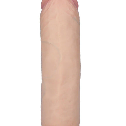 Bossoftoys Potos Ultra Realistic Dildo - Love clone X - 21-00027 - Cyber skin feels like real - Better then Silicone - 4,8 cm thick - Suction Cup - Flesh - 7 inch / 21 cm