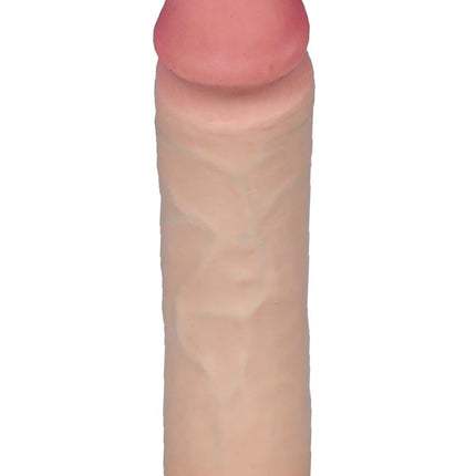 Bossoftoys Potos Ultra Realistic Dildo - Love clone X - 21-00027 - Cyber skin feels like real - Better then Silicone - 4,8 cm thick - Suction Cup - Flesh - 7 inch / 21 cm