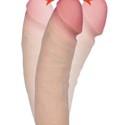 Bossoftoys Boreasz Loveclonex Ultra Realistic Vibrator - Cyber skin feels like real - Better then Silicone - 5-7 cm thick - Suction Cup - 7 inch / 17.5 cm - 21-00028