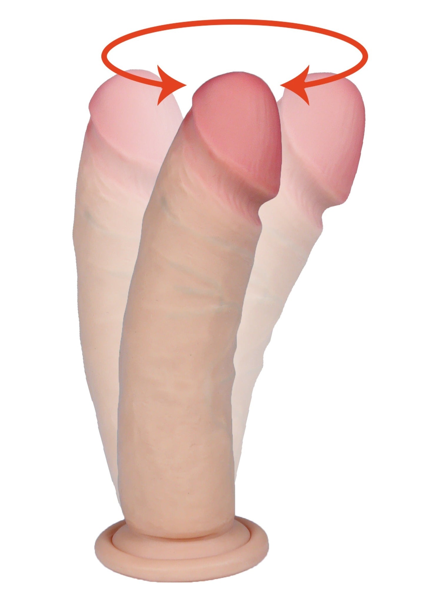 Bossoftoys Boreasz Loveclonex Ultra Realistic Vibrator - Cyber skin feels like real - Better then Silicone - 5-7 cm thick - Suction Cup - 7 inch / 17.5 cm - 21-00028