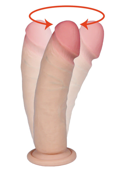 Bossoftoys Boreasz Loveclonex Ultra Realistic Vibrator - Cyber skin feels like real - Better then Silicone - 5-7 cm thick - Suction Cup - 7 inch / 17.5 cm - 21-00028
