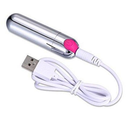 Bossoftoys Rechargeable Bullet - 10 function - Pink - 22-00017