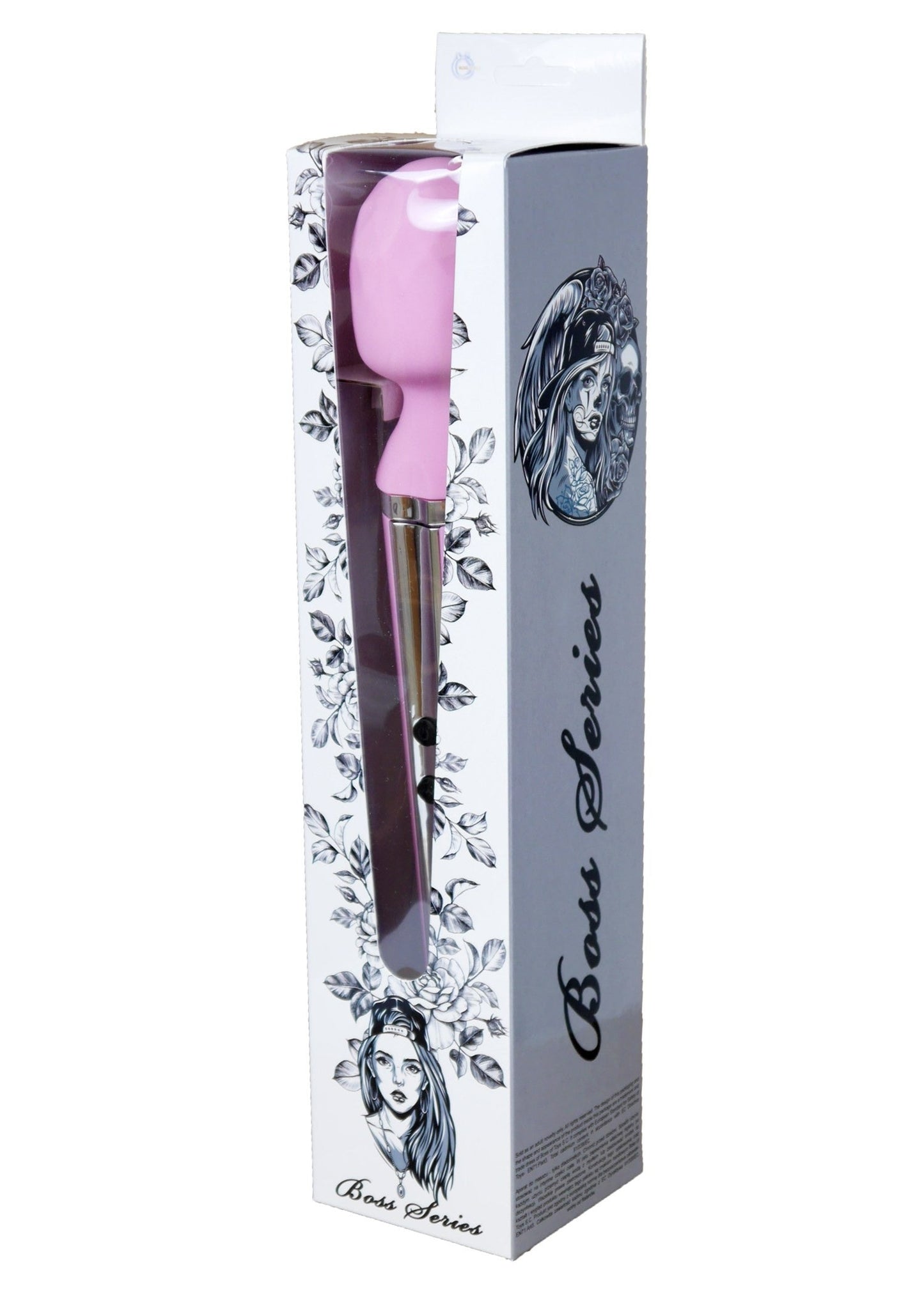 Bossoftoys Genius Big Size Wand Massager - Stimulator - USB - Pink - 10 Function - 22-00019