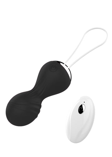 Vibrerende Kegelballen Siliconen 8 cm met Afstandsbediening