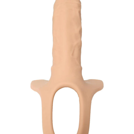 Bossoftoys Hollow strap on - Super Hero - Silicone - Dick length 16,5 cm - dia 4,5 cm - total length 24,5 cm - 22-00028