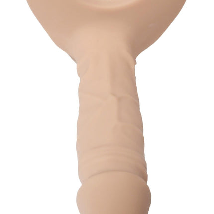 Bossoftoys Hollow strap on - Super Hero - Silicone - Dick length 16,5 cm - dia 4,5 cm - total length 24,5 cm - 22-00028